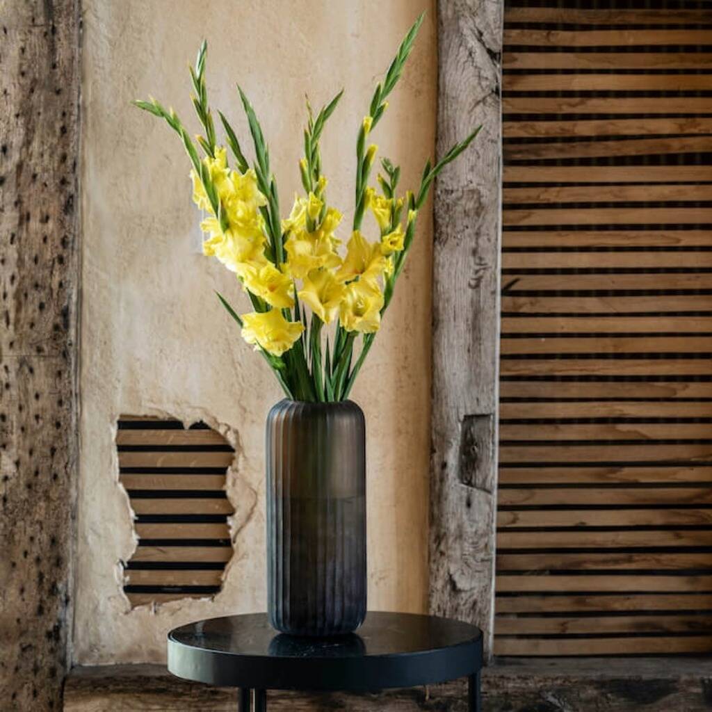 Goldfinch Yellow Gladioli Fresh Flower Bouquet, 1 of 4