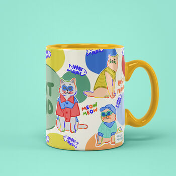 Cat Dad Coffee Mug – Father’s Day Gift, Pet Owner Gift, 3 of 4