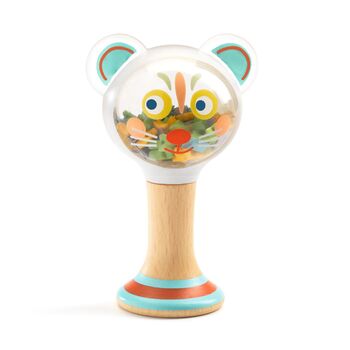 Baby Wooden Maraca Rattle, 2 of 2