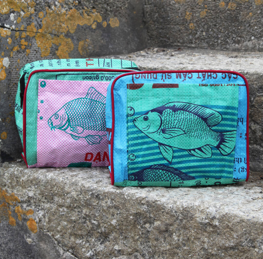 Recycled Fairtrade Wash Bag, 1 of 6