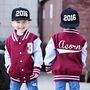 Custom Kids Varsity Jacket Personalised Sports Jacket, thumbnail 5 of 12