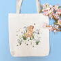 Dog And Butterfly Tote Bag | Cocker Spaniel, thumbnail 3 of 9