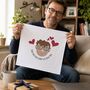 Personalised Handkerchief Pair Gift For Grandad, thumbnail 2 of 10