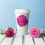 Personalised Tea In Teacher Eco Cup, thumbnail 8 of 9