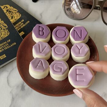 'Bon Voyage' Letterbox Chocolate Coated Oreos, 3 of 12