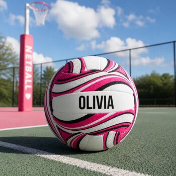 Personalised Netball Ball, 8 of 12