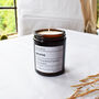Personalised 'Breathe' Wellbeing Scented Candle, thumbnail 3 of 4