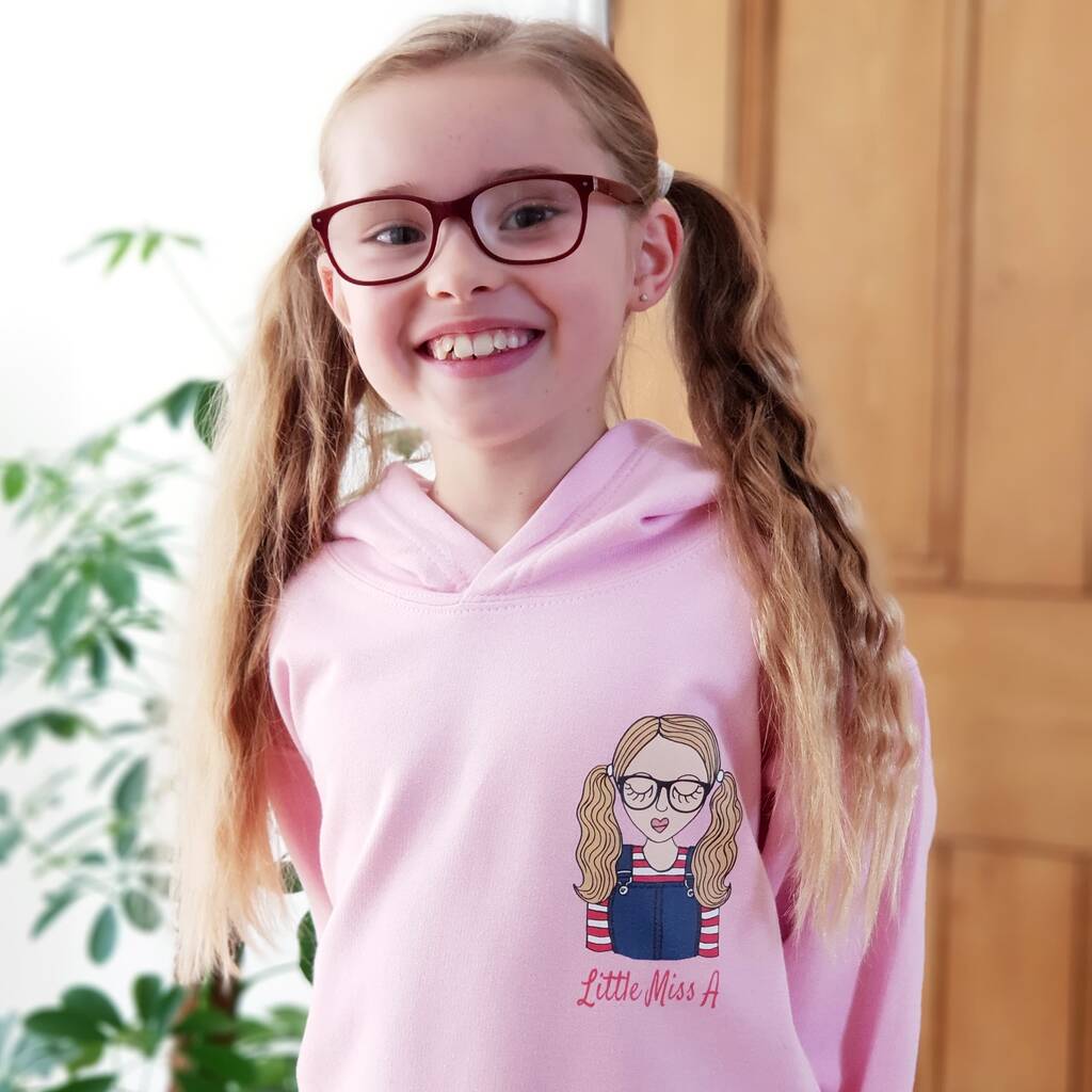 Personalised Create Your Own Little Miss Hoody, 1 of 7