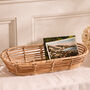 Long Rattan Basket Tray, thumbnail 1 of 5