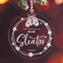 First As Mr And Mrs … Christmas Decoration, thumbnail 2 of 2