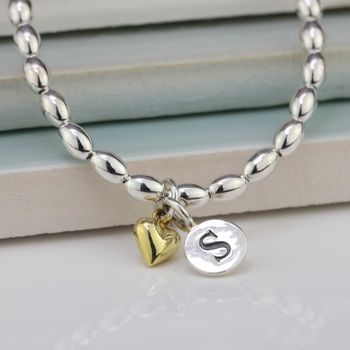 Personalised Friendship Bracelet Heart Charm, 7 of 12