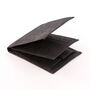 Personalised Dark Brown Vegan Leather Cork Wallet, thumbnail 9 of 9