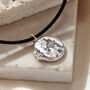 Cameo Coin Leather Cord Necklace, thumbnail 2 of 6