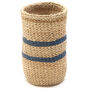 Stripe Woven Sisal Wine Basket, thumbnail 3 of 8