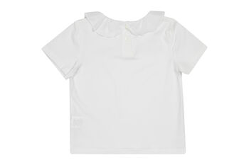 Isabella White Frill Top, 2 of 9