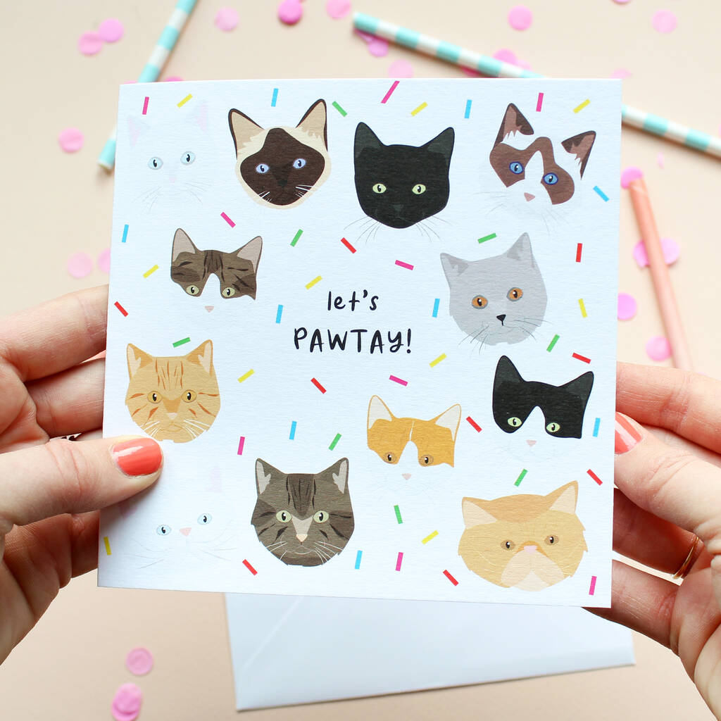 Cat Birthday Cards, 1 of 6