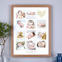 Personalised Twelve Photos Baby Print, thumbnail 3 of 7