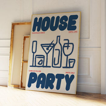 House Party Cocktail Print, 4 of 10