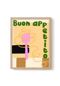 Buon Appetito Art Print, 4 of 4