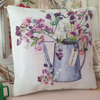 Sweet Peas Print Scented Gift Sachet Decoration, 3 of 4