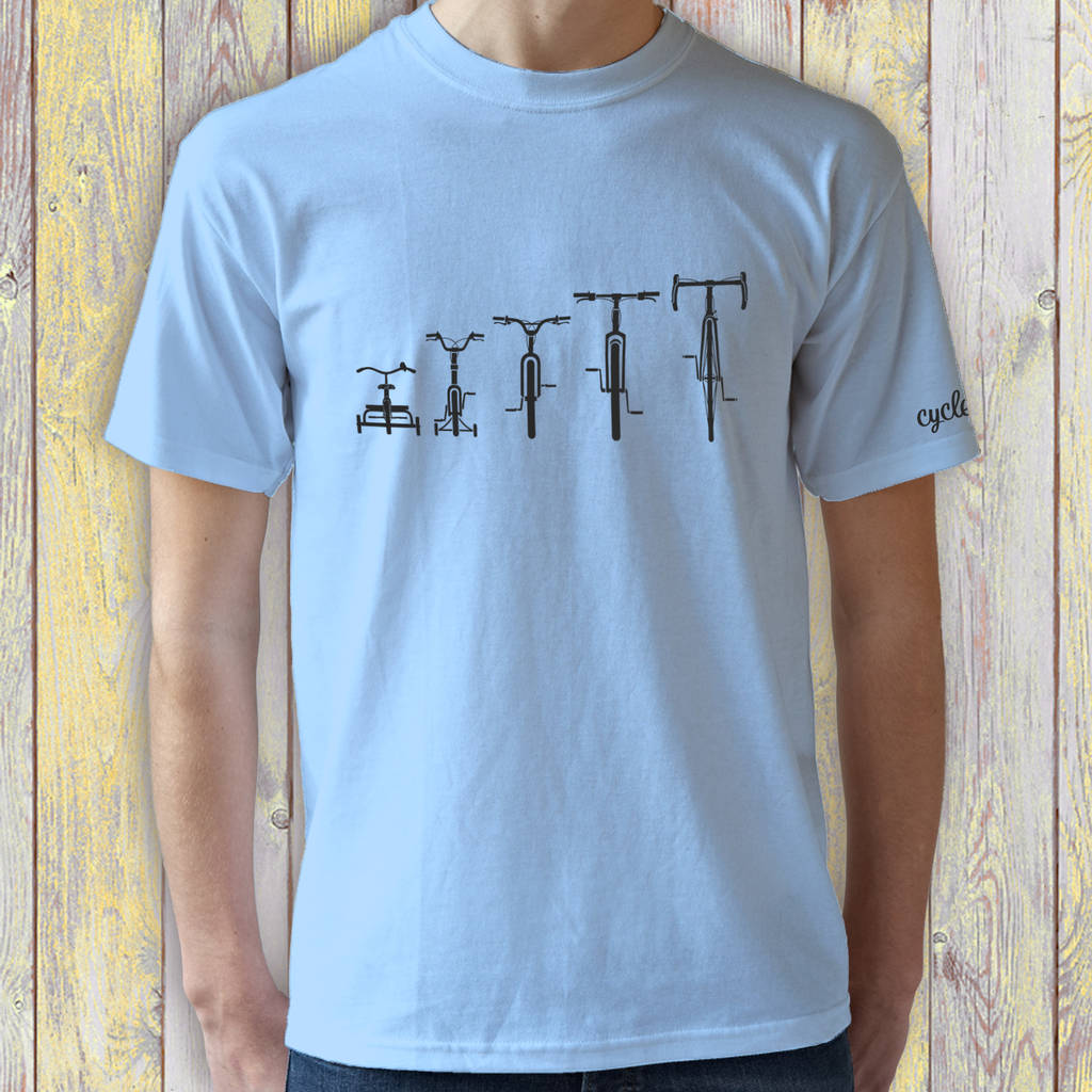 solitary cyclist t shirts