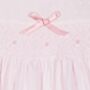 Personalised Girl's Pink Lilac Smocked Pyjamas, thumbnail 3 of 5