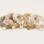 Set Of Five Beaded Hair Ties, thumbnail 2 of 6