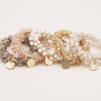 Set Of Five Beaded Hair Ties, 2 of 6