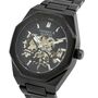 Mens Watch Automatic Skeleton Watch London Black Edition, thumbnail 3 of 7