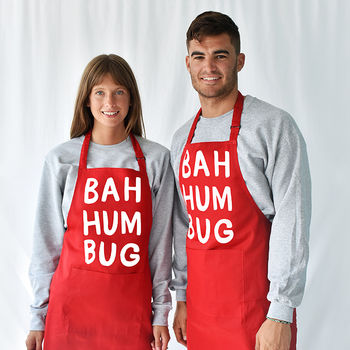'Bah Humbug' Christmas Apron, 2 of 9