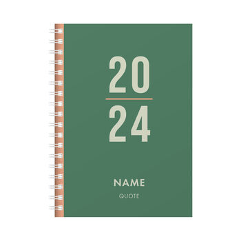 Personalised Diary And Notebook 2024, 6 of 12