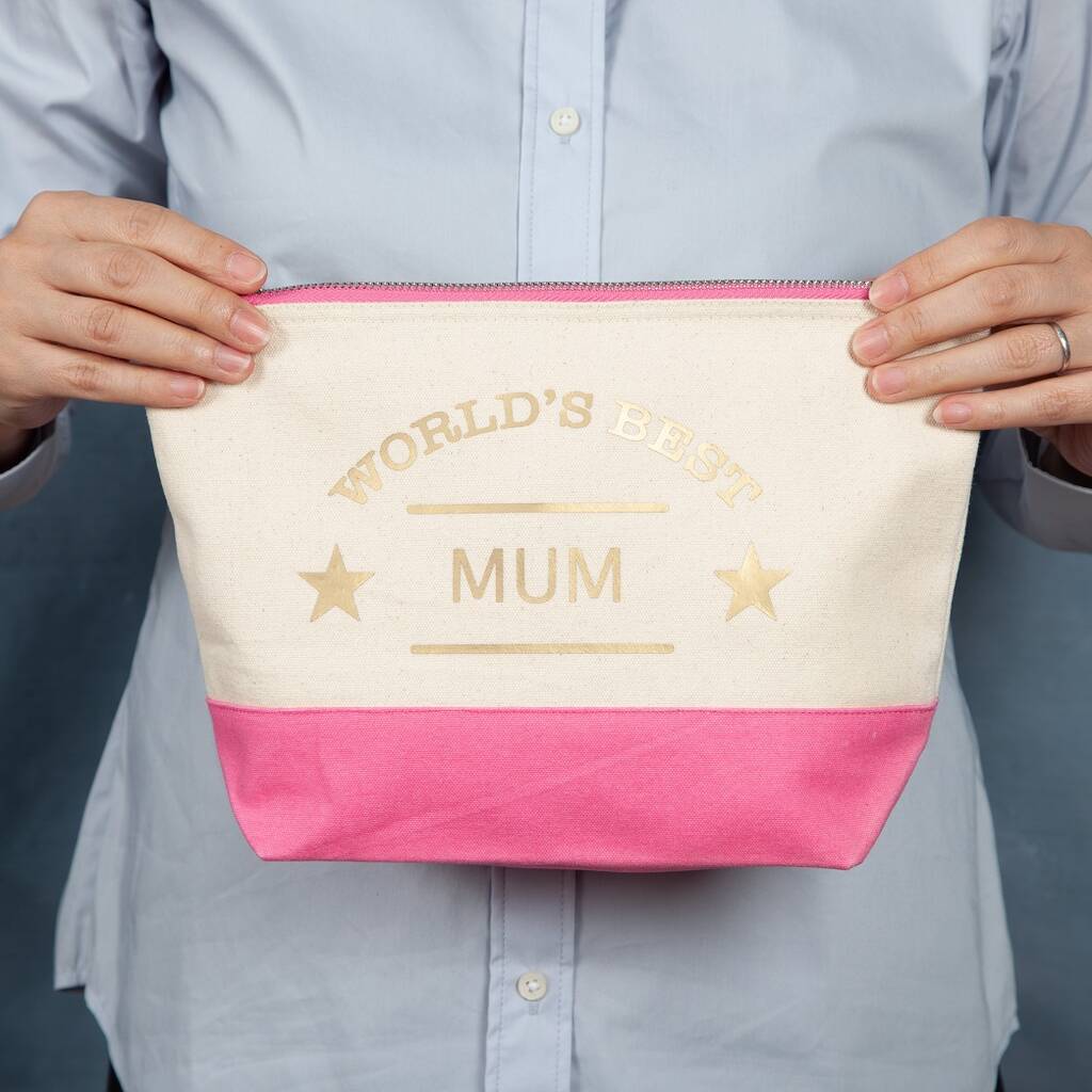 Personalised The World's Best Wash Bag By attic