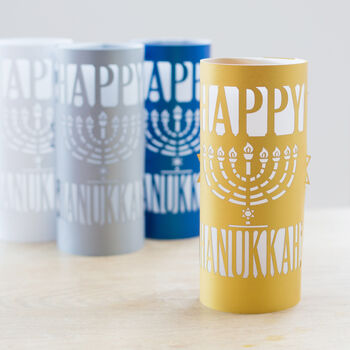 Happy Hanukkah Party Decoration Lantern, 8 of 10