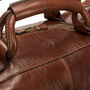 Personalised Large Leather Luggage Bag 'Fabrizio', thumbnail 9 of 12