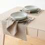Rustic Style Natural Linen Placemat, thumbnail 4 of 8
