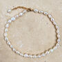 Alyssa All Baroque Pearl Anklet, thumbnail 2 of 3