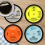 Personalised Abba Vinyl Coasters, thumbnail 4 of 4
