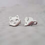 You Are Purfect Stud Earrings In A Bottle, thumbnail 2 of 2