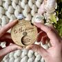 To The Moon Secret Message Hanging Reveal Wheel Gift, thumbnail 1 of 8