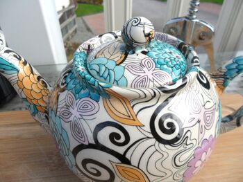 Two Cup Teapot In Woodstock Design, 4 of 12
