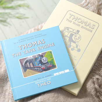 Personalised Thomas The Tank Engine Book Gift Boxed, 2 of 9