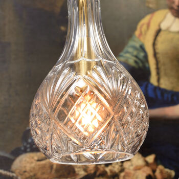 Textured Glass Pendant Light, 4 of 4