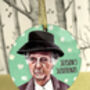 Miss Marple Christmas Bauble, Murder Mystery Decoration, thumbnail 4 of 5