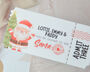 Personalised Christmas Ticket, thumbnail 1 of 7