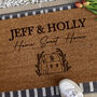 Personalised House Doormat, thumbnail 2 of 2