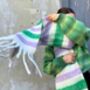 Personalised Super Oversized Check Scarf, thumbnail 3 of 4