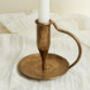 Doré Gold Iron Candle Holder, thumbnail 2 of 3