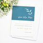 Wedding Floral Save The Date Card, thumbnail 1 of 2