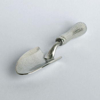 Garden Trowel Pewter Spoon. Ideal Gifts For Gardeners, 6 of 9