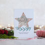 Vintage Star Merry Christmas From Northern Ireland Card, thumbnail 1 of 3